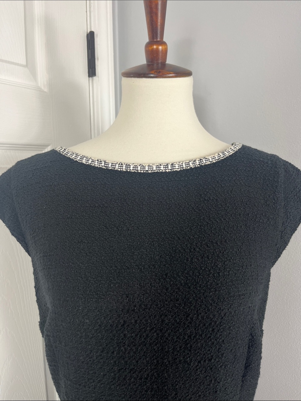 Ann Taylor Tweed Fit & Flare Dress - Picture 4 of 11